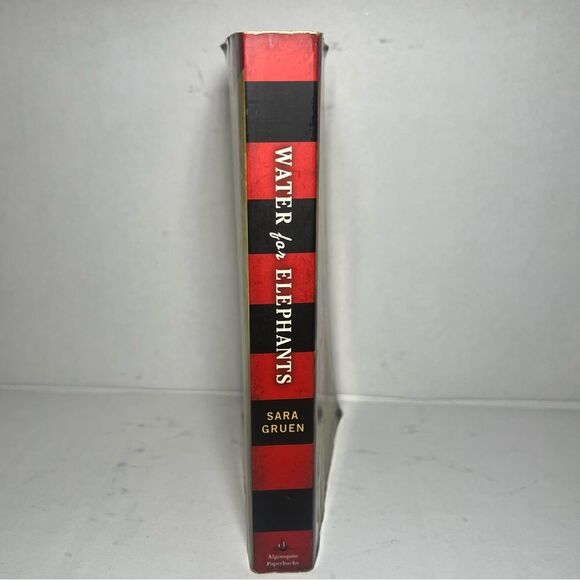 Water for Elephants Novel Paperback Historical Romantic Depression Era 1930’s‎ - Picture 4 of 8